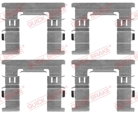Accessory Kit, disc brake pad